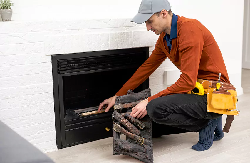 Wood Fireplace Repair in Montgomery, IL